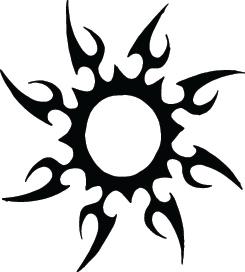 Sun Sticker 51