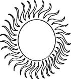 Sun Sticker 68