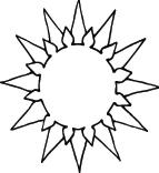 Sun Sticker 69