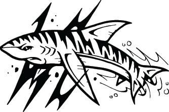 Shark Sticker 19