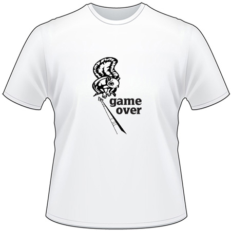 Game Over Squirrel T-Shirt