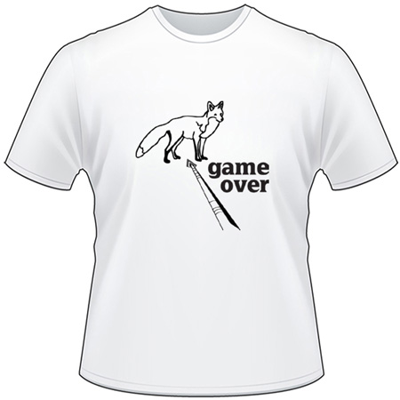Game Over Fox T-Shirt