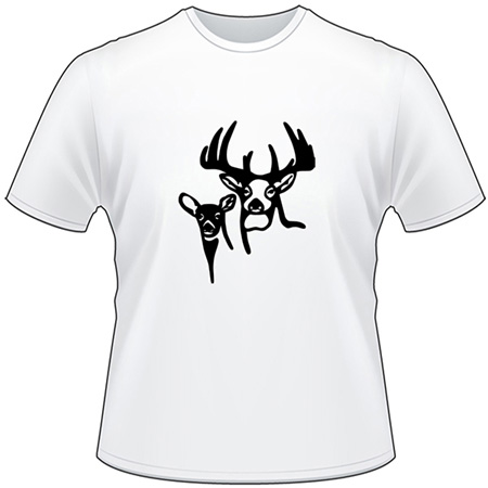 Buck and Doe T-Shirt 3