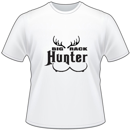 Big Rack Hunter Skull T-Shirt
