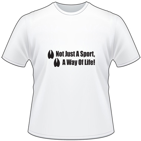 Not Just a Sport A Way of Life Buck T-Shirt 5
