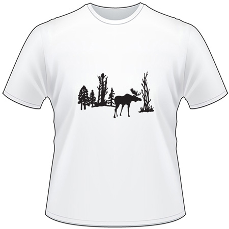 Moose in Trees T-Shirt
