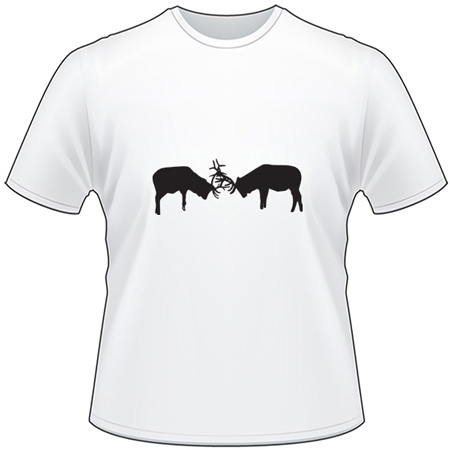 Elk Fighting T-Shirt 
