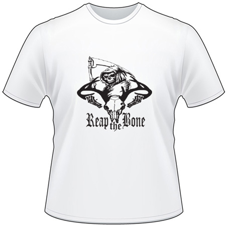 Reap the Bone Reaper and Skull T-Shirt 2