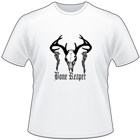 Bone Reaper Deer Skull T-Shirt