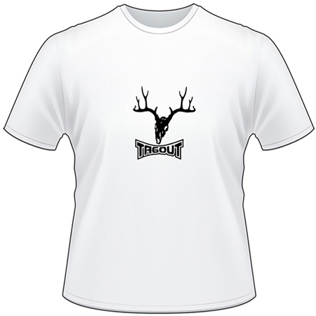 Tagout Buck Skull T-Shirt 2