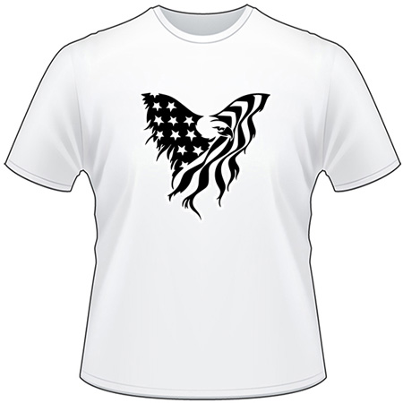 Eagle Flag T-Shirt Decal