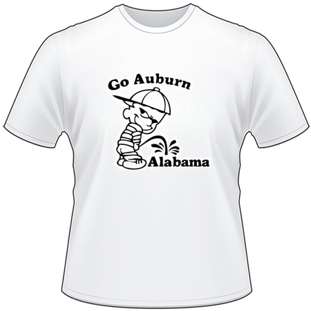 Auburn Pee On Alabama T-Shirt