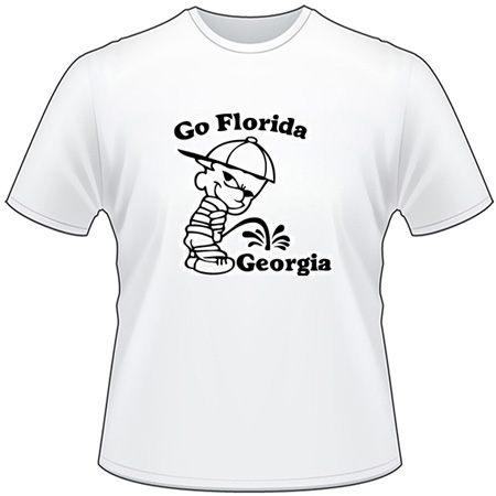 Florida Pee On Georgia T-Shirt
