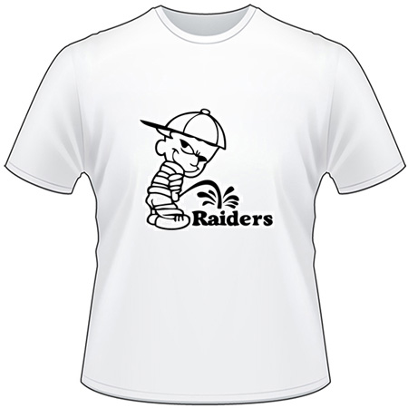 Pee On Raiders T-Shirt