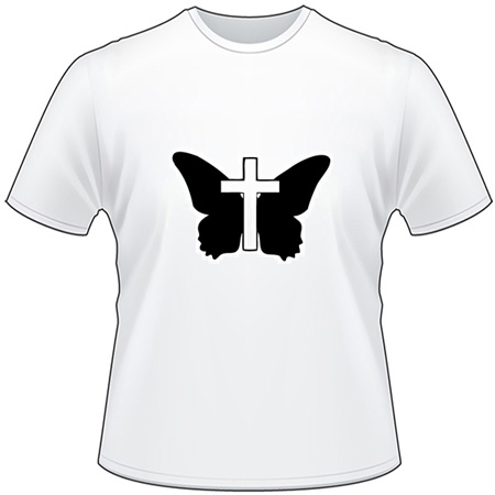 Butterfly Cross T-Shirt