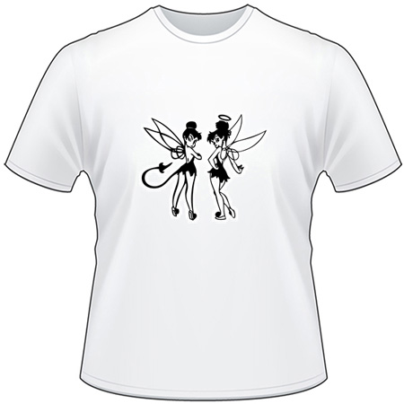 Tinker Evil and Angel T-Shirt