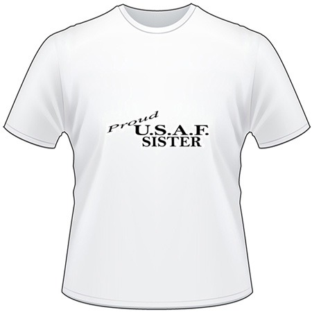 USAF Sister T-Shirt