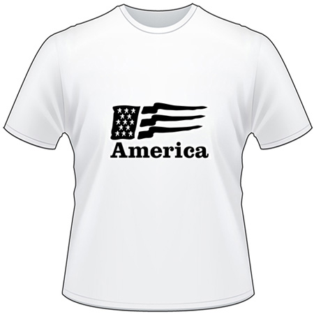 US America Flag T-Shirt 3