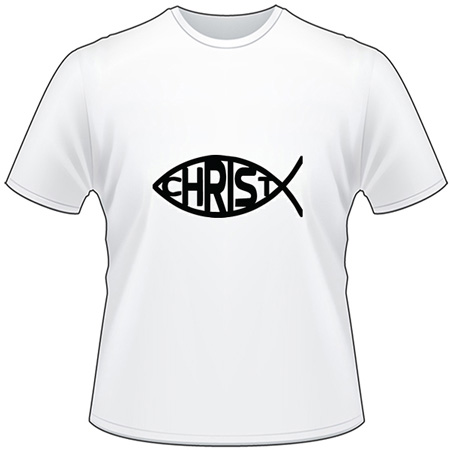 Christ Fish T-Shirt 2144