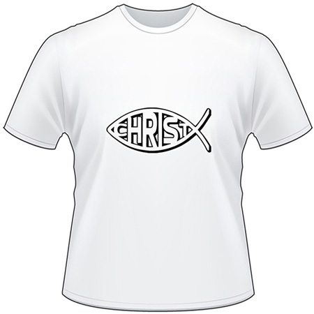 Christ Fish T-Shirt 2147