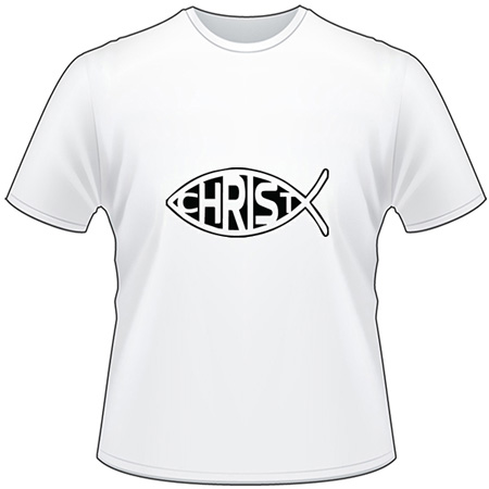 Christ Fish T-Shirt 2149