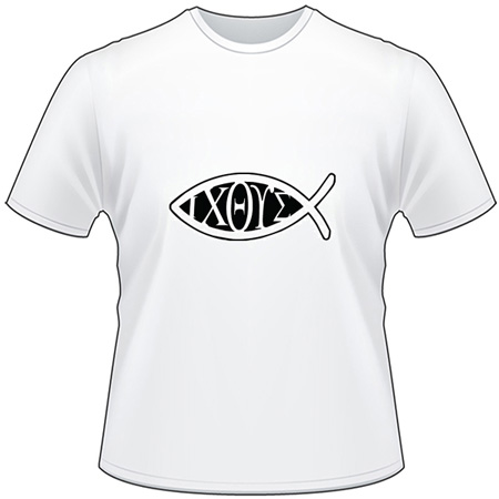Religious Fish T-Shirt 2154