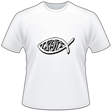 Religious Fish T-Shirt 2164