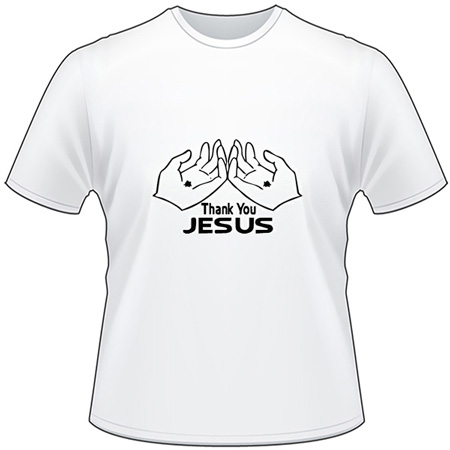 Thank you Jesus T-Shirt 2180