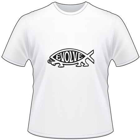 Evolve Fish T-Shirt 4012