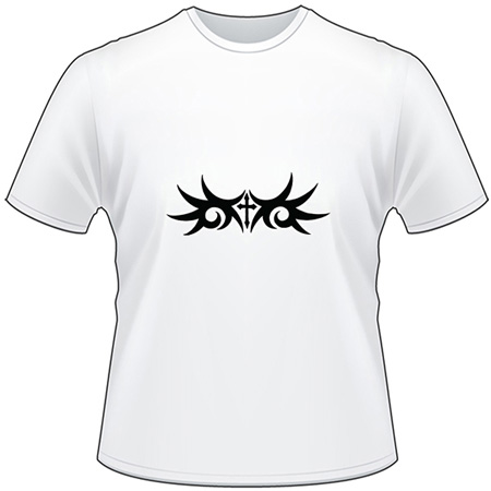Tribal Cross T-Shirt 4159