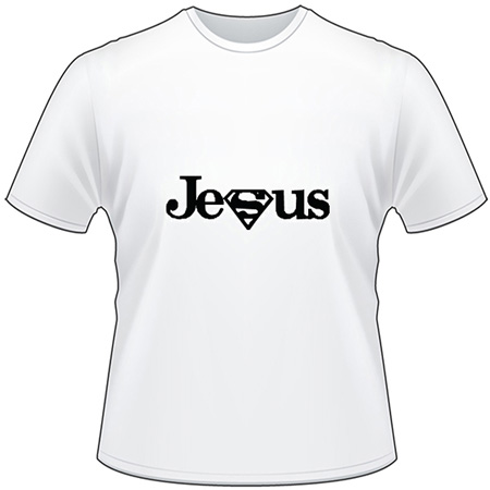 Jesus Superman T-Shirt 4179