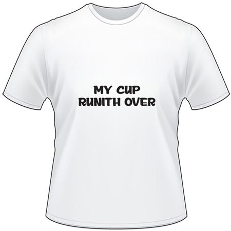 Cup Runith Over T-Shirt 4202