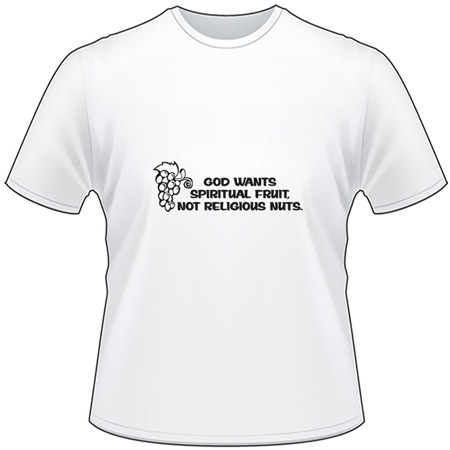 Religious Nuts T-Shirt 4082