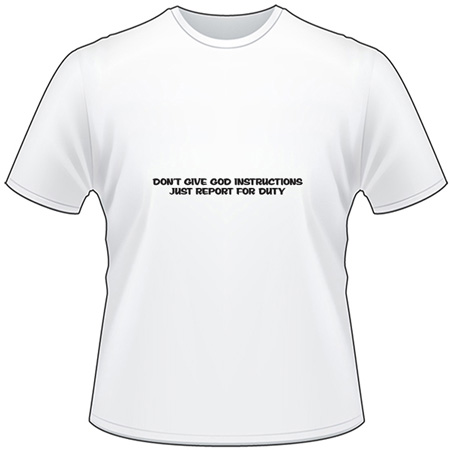 Report for Duty T-Shirt 4091