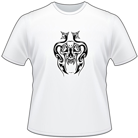 Cyber Skull T-Shirt 5