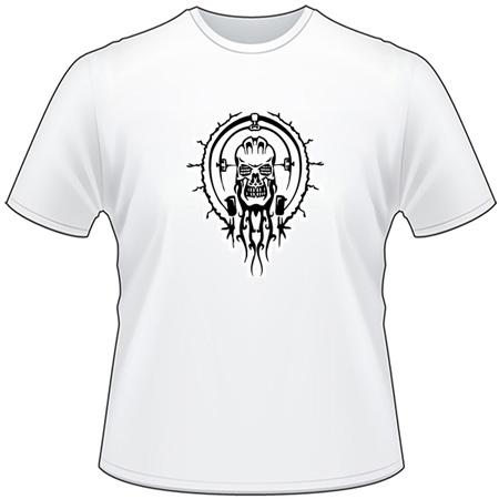 Cyber Skull T-Shirt 9