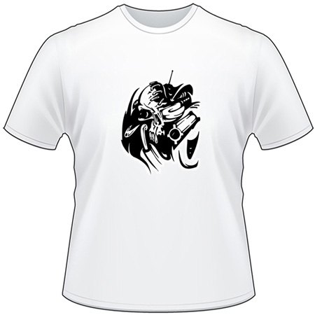 Cyber Skull T-Shirt 15