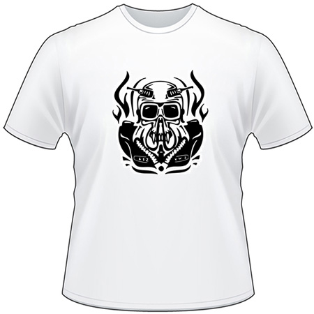 Cyber Skull T-Shirt 50