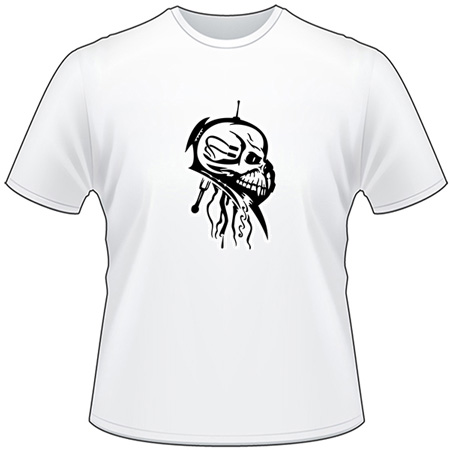 Cyber Skull T-Shirt 51