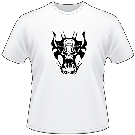 Cyber Skull T-Shirt 55
