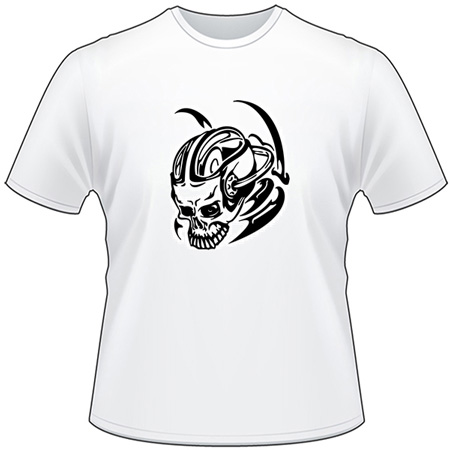 Cyber Skull T-Shirt 86