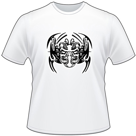 Cyber Skull T-Shirt 100