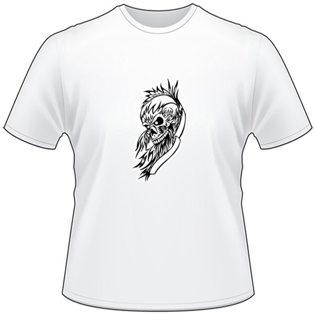 Flaming Skull T-Shirt 28