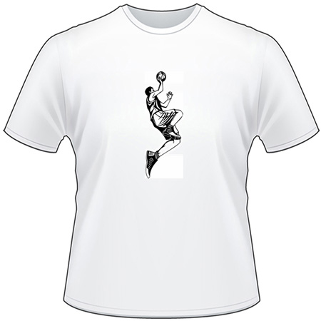 Extreme Basketball Player T-Shirt 2056