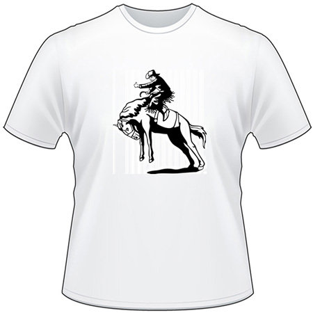 Bronco Riding T-Shirt