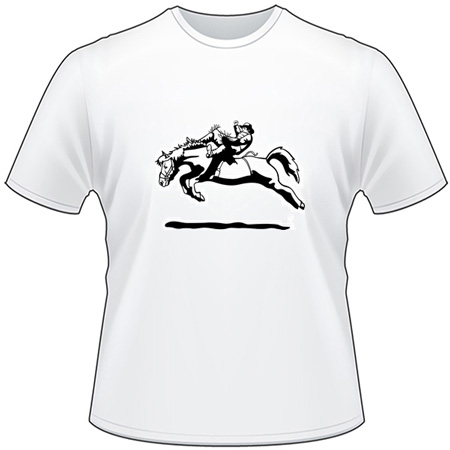 Bronco Riding 9 T-Shirt