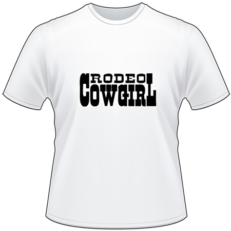 Rodeo Cowgirl T-Shirt