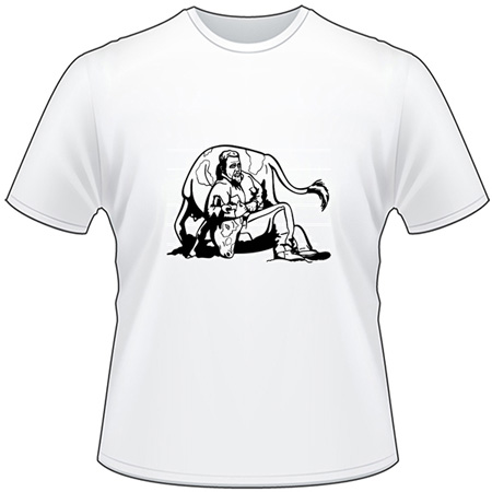 Steer Wrestling 2 T-Shirt