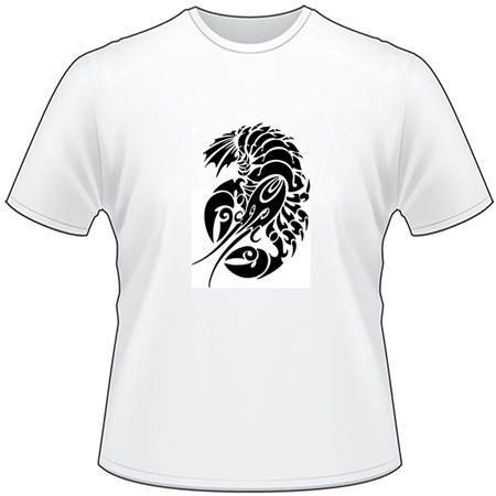 Tribal Water  Monster  T-Shirt 28