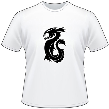 Tribal Water  Monster  T-Shirt 33